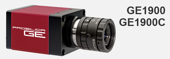 Prosilica GE1900 - High Resolution CCD camera with GigE Vision interface - 30 frames per second