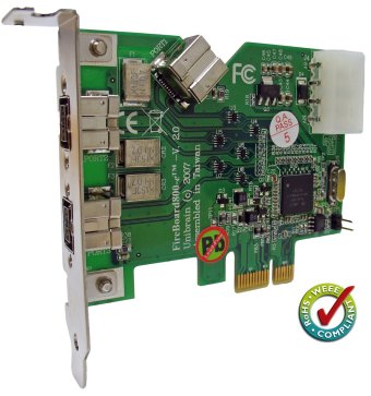 Fireboard800-e V2 1394b PCI express adapter