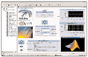 VEE Pro 6.0 Graphical Programming Software